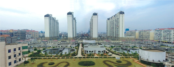 江西最大污水處理廠——南昌朝陽污水處理廠二期工程（省、市優(yōu)良工程，獲滕王閣杯）